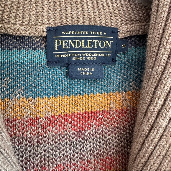Pendleton Men's Los Lunas Cotton Cardigan, Small - Picture 5 of 15